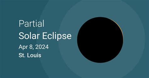 Guide: April 8 solar eclipse near St. Louis .